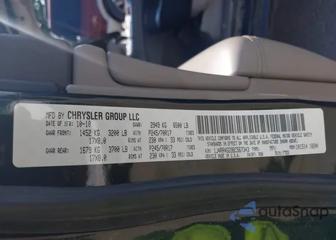 2011 Jeep Grand Cherokee Laredo from USA, damaged, VIN 1J4RR4GG9BC567343